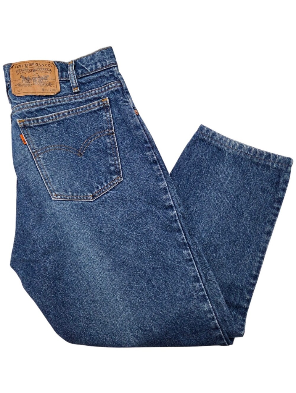 Vintage Levis 550 Orange Tab Jeans W32